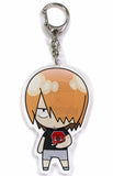 Aoyagi Hajime Uniform Acrylic Keychain Yowamushi Pedal Grande Road x Bakudanyaki Honpo Bakudanyaki Set Purchase Bonus Secret Key Ring [USED]