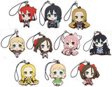 Yuna Yuki, etc. Yuna Yuki Is a Hero Rubber Strap Collection All 10 Types Set Key Ring [USED]