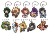 All 10 Types Set Pita! Deforme My Hero Academia Acrylic Keychain Key Ring [USED]