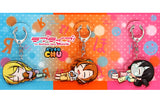 Ayase Eri & Kosaka Honoka & Yazawa Niko Nap CHU Acrylic Keychain Set Love Live! The School Idol Movie M’s Thanks Project Theater Goods Key Ring [USED]