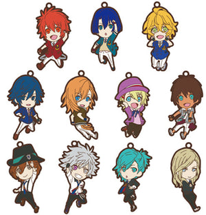 All 11 Types Set Uta no Prince-sama Maji LOVE Revolutions Traiding Rubber Mascot Key Ring [USED]