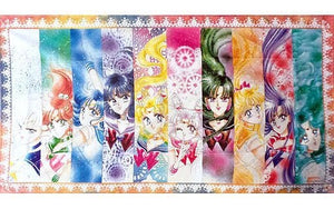 C. Sailor 10 Warrior Wide Bath Towel with Rhinestones Sailor Moon Exhibition Towel [USED]