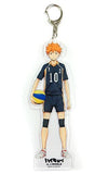 Shoyo Hinata Haikyu!! Acrylic Key Chain Big Fierce Battle is Inevitable! Karasuno High School VS Aoba Josai High School in J-World Tokyo Limited Key Ring [USED]