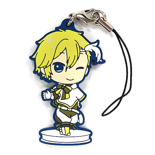 Nagi Rokuya IDOLiSH7 Ichiban Kuji Idolish7 VS Trigger Idolish7 Ver. Rubber Strap White Side Prize K Key Ring [USED]