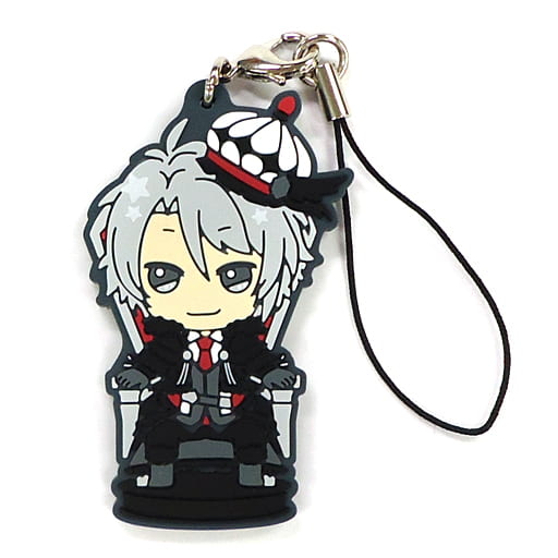 Gaku Yaotome IDOLiSH7 Ichiban Kuji Idolish7 VS Trigger Trigger Ver. Rubber Strap Black Side 7th Prize Key Ring [USED]