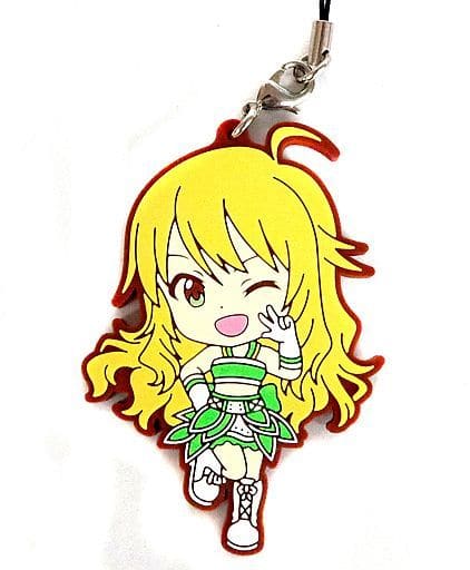 Miki Hoshii THE iDOLM@STER Ichiban Kuji 10th Live 765Pro Ver. Rubber Strap 10th Live 765Pro Ver. Kyun Chara Illustrations Prize O Key Ring [USED]