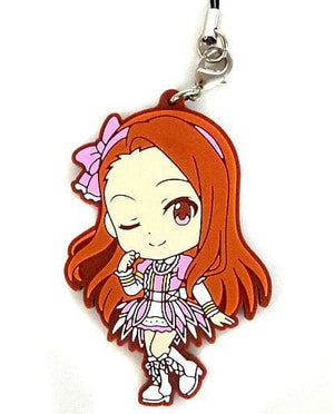 Iori Minase THE iDOLM@STER Ichiban Kuji 10th Live 765Pro Ver. Rubber Strap 10th Live 765Pro Ver. Kyun Chara Illustrations Prize O Key Ring [USED]