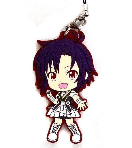 Makoto Kikuchi THE iDOLM@STER Ichiban Kuji 10th Live 765Pro Ver. Rubber Strap 10th Live 765Pro Ver. Kyun Chara Illustrations Prize O Key Ring [USED]