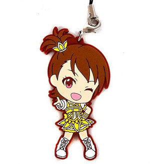 Futami Ami THE iDOLM@STER Ichiban Kuji 10th Live 765Pro Ver. Rubber Strap 10th Live 765Pro Ver. Kyun Chara Illustrations Prize O Key Ring [USED]