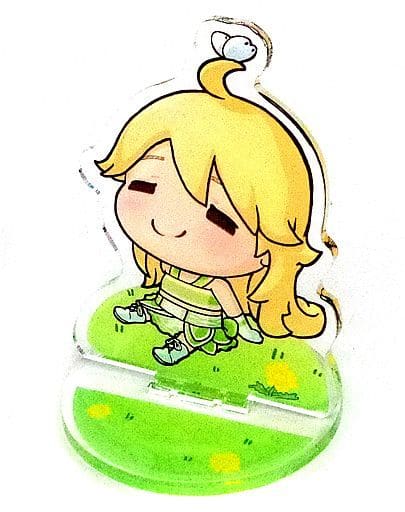 Miki Hoshii THE iDOLM@STER Ichiban Kuji 10th Live 765Pro Ver. 無 Mojishi Lease Poya Prize P Key Ring [USED]