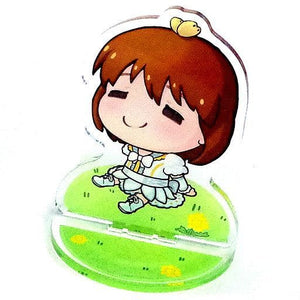 Hagiwara Yukiho THE iDOLM@STER Ichiban Kuji 10th Live 765Pro Ver. 無 Mojishi Lease Poya Prize P Key Ring [USED]