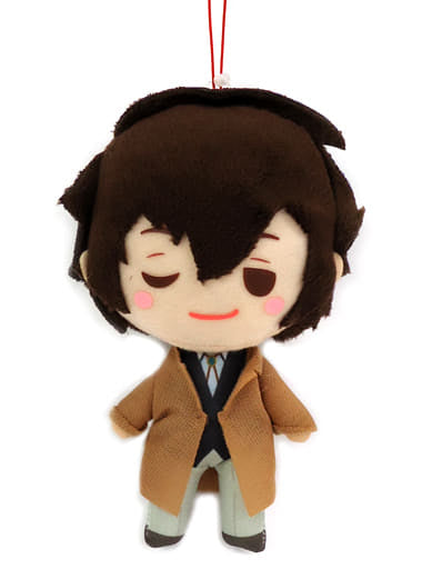 Osamu Dazai Bungo Stray Dogs Plush Mascot Key Ring [USED]