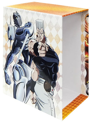 Polnareff / Avdur & Iggy Newly Drawn Storage Box Blu-ray JoJo's Bizarre Adventure Part 3 Stardust Crusaders Egypt Edition Vol.1- Vol.6 Animate Linked Purchase Bonus Storage BOX [USED]