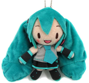 Hatsune Miku Fuwa Fuwa Keychain Mascot "Miku & KAITO & MEIKO" Vol.2 VOCALOID Key Ring [USED]