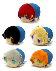 Arashi Narukami, etc. Ensemble Stars! Mugyutto Mascot Knights All 5 Types Set Key Ring [USED]