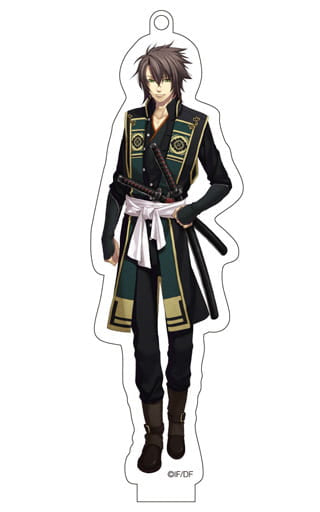 Soshi Okita Hakuoki: Shinkai Otomate Character Acrylic Keychain Collection Hakuoki Shin Kai Vol.2 Vol.2 Key Ring [USED]