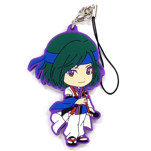 Kuro Kiyosumi THE iDOLM@STER SideM Ichiban Kuji First Live Encore!! Rubber Charm Kyun Chara Illustrations Prize J Key Ring [USED]