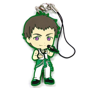 Seiji Shingen THE iDOLM@STER SideM Ichiban Kuji First Live Encore!! Rubber Charm Kyun Chara Illustrations Prize J Key Ring [USED]