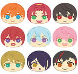 All 9 Types Set Ensemble Stars! Omanju Nigi Nigi Mascot Chibi 1 Key Ring [USED]