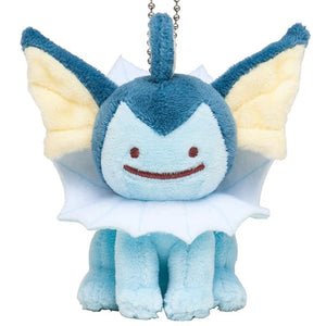 Vaporeon Transform! Metamon Mascot Pokemon Pokemon Center Limited Key Ring  [USED]