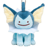 Vaporeon Transform! Metamon Mascot Pokemon Pokemon Center Limited Key Ring  [USED]