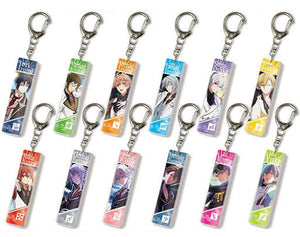 All 12 Types Set Idolish7 Stick Keychain Key Ring [USED]