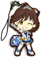 Mio Honda THE iDOLM@STER Cinderella Girls Ichiban Kuji Cinderella's Summer! Rubber Charm Kyun Chara Illustrations Prize E Key Ring [USED]