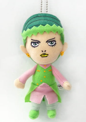 Rohan Kishibe JoJo's Bizarre Adventure: Diamond is Unbreakable Jojogurumi Big Stuffed Toy that Can Be Attached To Bag Vol.2 Key Ring [USED]