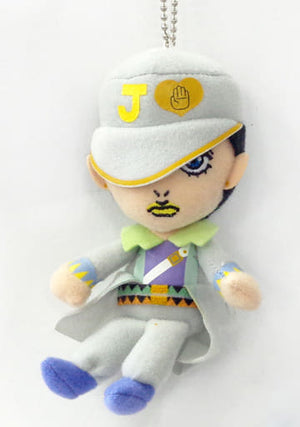 Jotaro Kujo JoJo's Bizarre Adventure: Diamond is Unbreakable Jojogurumi Big Stuffed Toy that Can Be Attached To Bag Vol.2 Key Ring [USED]