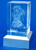 Nepgear Crystal Paper Weight 3D Crystal Figure Hyperdimension Neptunia Nepgear 1/8 Finished Product with Crystal Paper Weight AmiAmi Limited Bonus Single Item Other-Goods [USED]