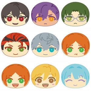 All 9 Types Set Ensemble Stars! Omaju Nigi Nigi Mascot Chibi 2 Key Ring [USED]