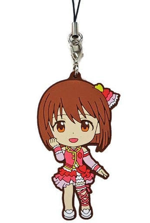 Hagiwara Yukiho THE iDOLM@STER: Platinum Stars Ichiban Kuji Rubber Charm Kyun Chara Illustrations Prize E Key Ring [USED]