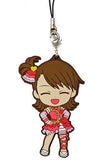 Futami Ami THE iDOLM@STER: Platinum Stars Ichiban Kuji Rubber Charm Kyun Chara Illustrations Prize E Key Ring [USED]