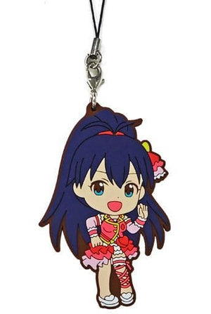 Hibiki Ganaha THE iDOLM@STER: Platinum Stars Ichiban Kuji Rubber Charm Kyun Chara Illustrations Prize E Key Ring [USED]