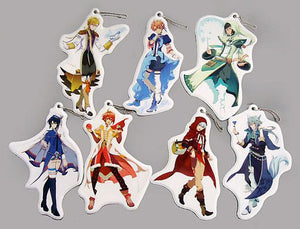 All 7 Types Set Soft Mascot Ichiban Kuji Idolish7 -Fairytale Dream- H Award Key Ring [USED]