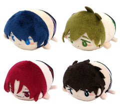Haruka Nanase, etc. Free! - Eternal Summer Soft Mascot All 4 Types Set Key Ring [USED]