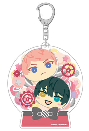 Valkyrie Ensemble Stars! Omanju Acrylic Key Chain Key Ring [USED]