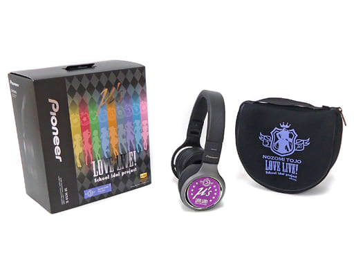 Nozomi Toujou Model Love Live! Μ's Member Model Hi-Res Compatible Headphones SE-MX8-K Pioneer Collaboration Headphones [USED]