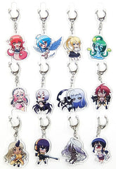 Monster Musume: Everyday Life with Monster Girls Limited Collaboration Project Monmusume Key Chain Ver. Shake-O C88 Limited C88 Limited Set of 12 Key Ring [USED]