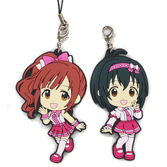 Kyoko Igarashi Kohinata Miho THE iDOLM@STER Cinderella Girls Ichiban Kuji Premium Part4 Rubber Strap 346 Production Ver. Kyun Chara Illustrations Prize I Key Ring [USED]