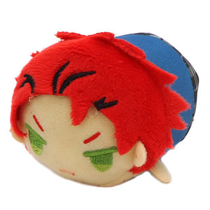 Kuro Kiryu Ensemble Stars! Mugyutto Mascot Akatsuki & 2Wink Key Ring [USED]