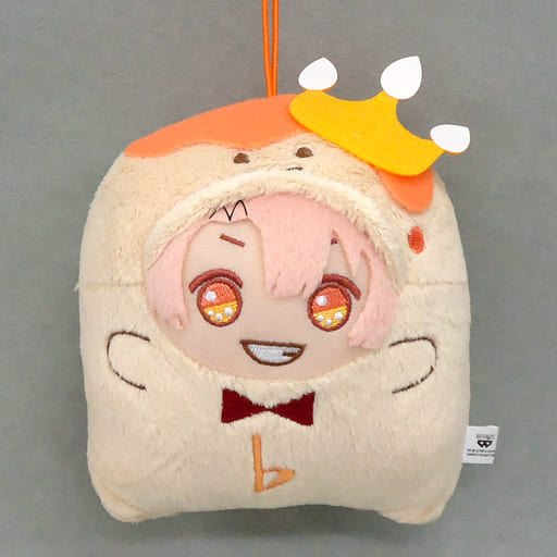 Mitsuki Izumi IDOLiSH7 Ichiban Kuji Shuyakuda! King Pudding Kigurumi Kiradol Mascot Prize D Key Ring [USED]