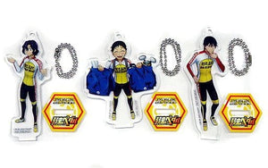 Onoda Sakamichi & Imaizumi Shunsuke & Teshima Junta Acrylic Stand Set 3 Set Yowamushi Pedal: New Generation animate Winter Audio-Visual Festival 2017 Point Exchange Freebie Key Ring [USED]