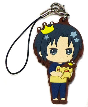 Iori Izumi IDOLiSH7 Ichiban Kuji Shuyakuda! King Pudding Rubber Charm Prize O Key Ring [USED]