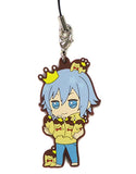 Tamaki Yotsuba IDOLiSH7 Ichiban Kuji Shuyakuda! King Pudding Rubber Charm Prize O Key Ring [USED]