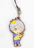 Sogo Osaka IDOLiSH7 Ichiban Kuji Shuyakuda! King Pudding Rubber Charm Prize O Key Ring [USED]