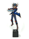 Fudo Yusei Yu-Gi-Oh! 5D's LED Acrylic Stand Yu-Gi-Oh! Series 20th Anniversary x animate cafe Acrylic Figure [USED]