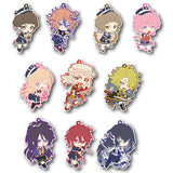 All 10 Types Set Toys Works Collection Niitengomu! Touken Ranbu -ONLINE- Vol.5 Key Ring [USED]