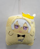 Sogo Osaka IDOLiSH7 Ichiban Kuji Shuyakuda! King Pudding Kigurumi Kiradol Mascot Prize F Key Ring [USED]