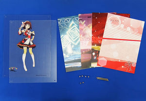 Haruka Amami Commemorative Event Newly Drawn Tabletop Acrylic Board & 4 Backgrounds Set THE IDOLM @ STER PRODUCER MEETING 2017 765PRO ALLSTARS -Fun to the new vision !!- Acrylic Stand [USED]